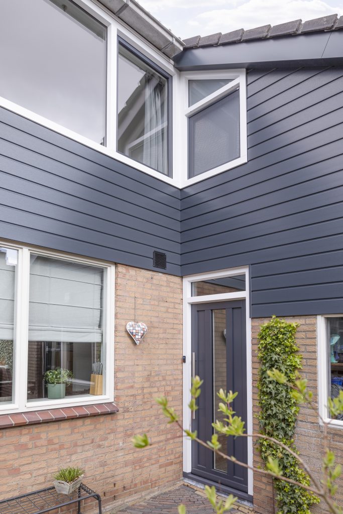 keralit gevelbekleding Kunststof kozijnen