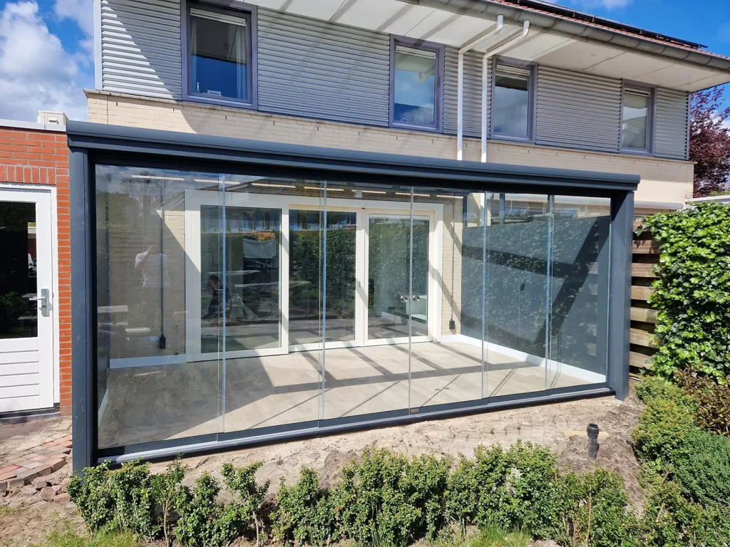 Glazen serre veranda